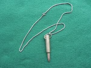 Rare Vintage Neckles made from a Western .30 Newton Cartridge